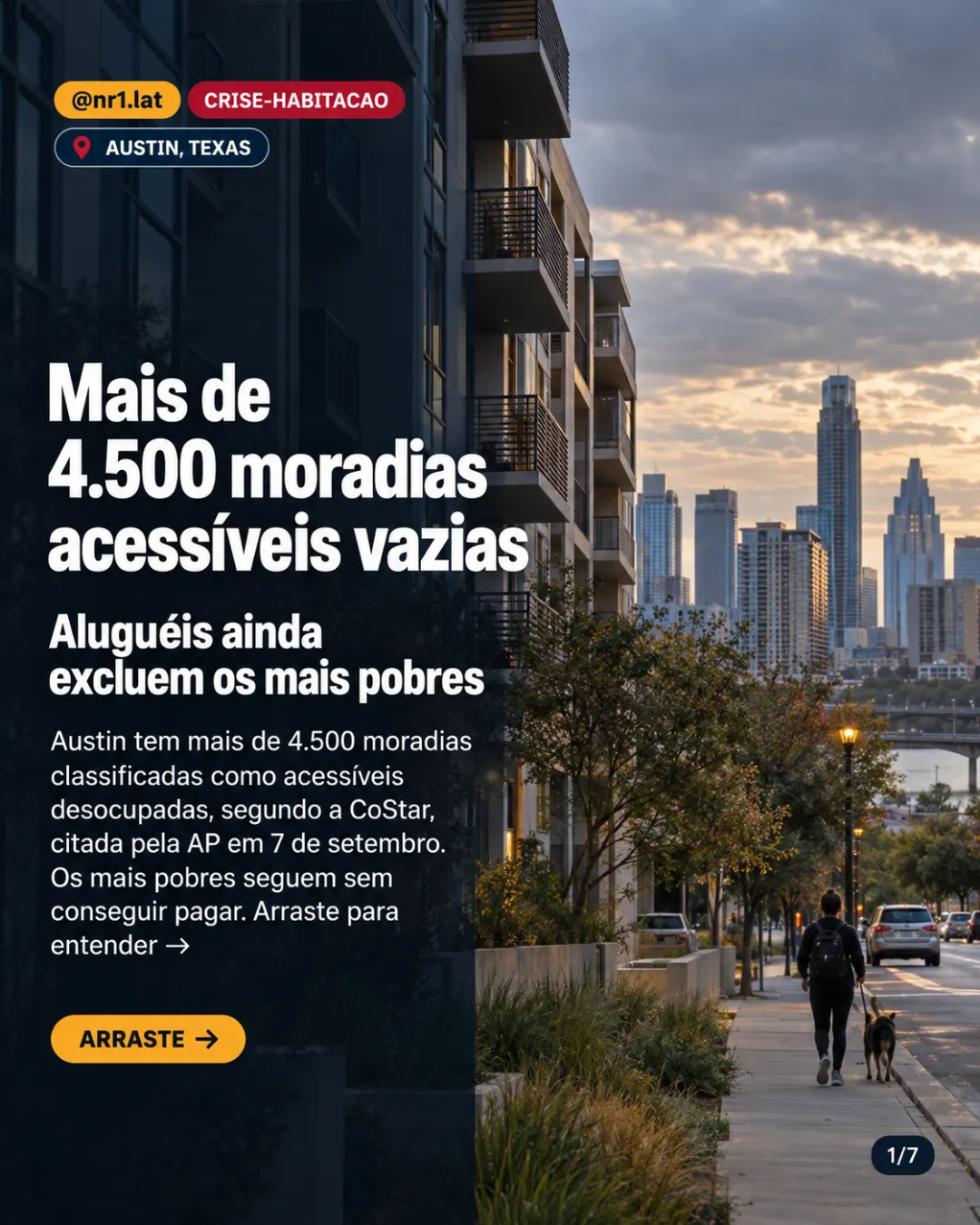 Austin, Texas: 4.500 moradias acessíveis vazias expõem crise — imagem 1 de 7