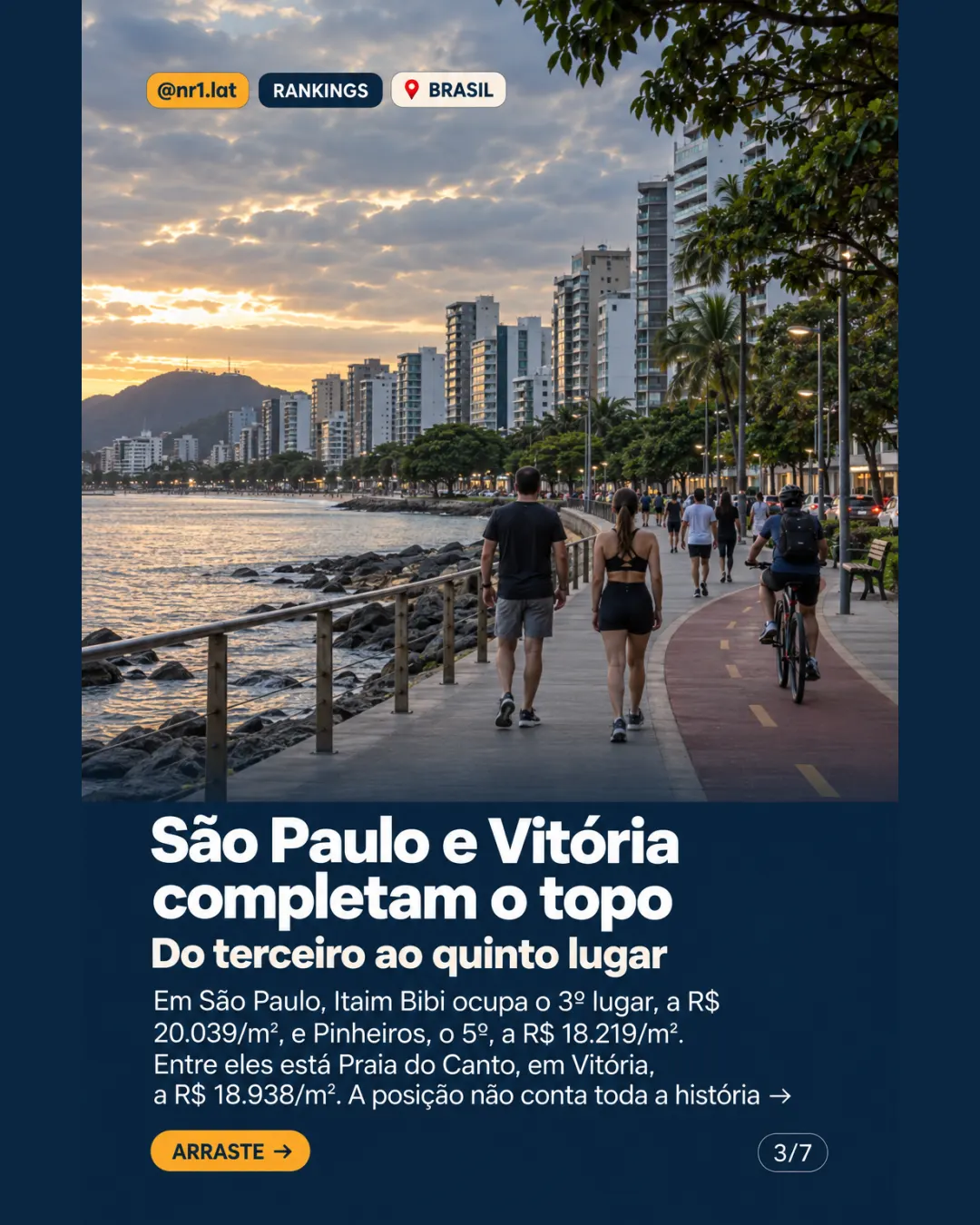 Sudeste reúne os cinco bairros mais caros do Brasil; Pinheiros cai — imagem 3 de 7