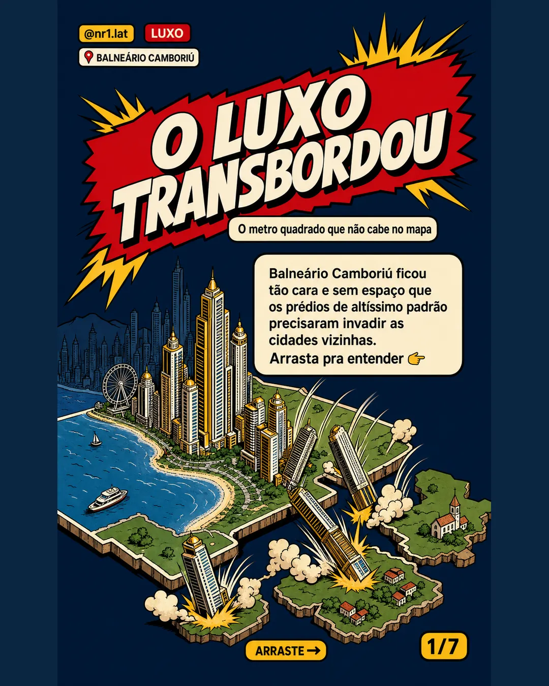 Balneário Camboriú lidera m² no mercado imobiliário de luxo — imagem 1 de 7
