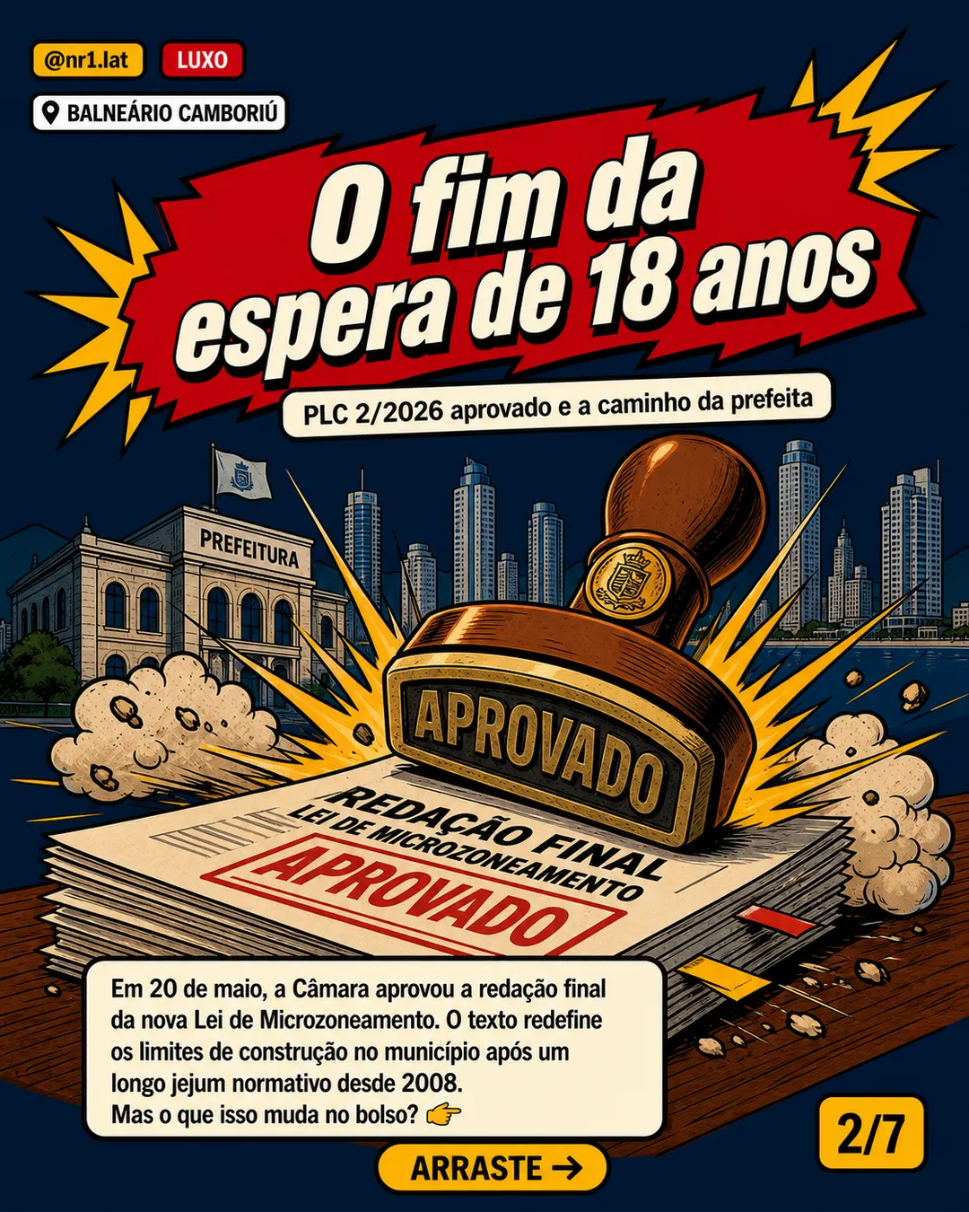 Balneário Camboriú aprova microzoneamento com m² a R$ 70 mil — imagem 2 de 7