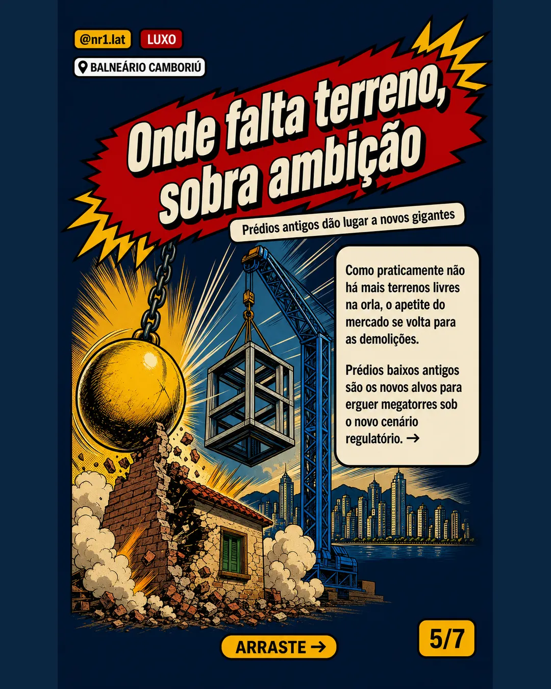 Balneário Camboriú aprova microzoneamento com m² a R$ 70 mil — imagem 5 de 7