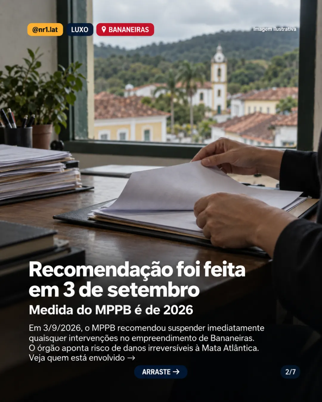 MP pede paralisação de condomínio com spa e piscina em Bananeiras — imagem 2 de 7