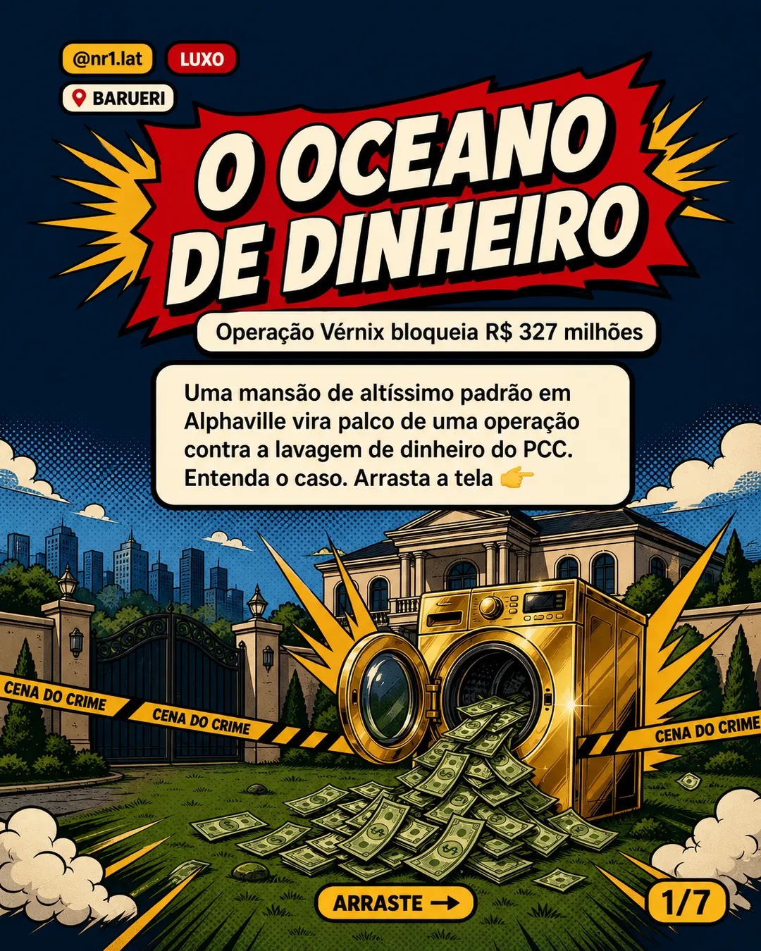 Barueri: Tamboré no mapa da lavagem milionária do PCC — imagem 1 de 7