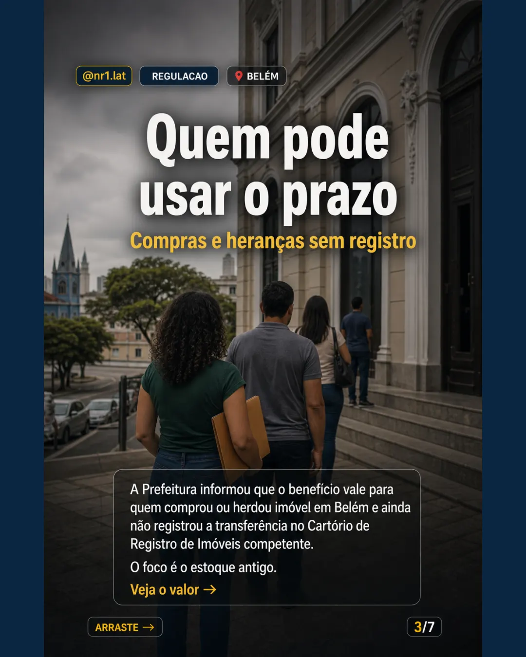 Belém dá última semana de ITBI pela metade para imóveis — imagem 3 de 7