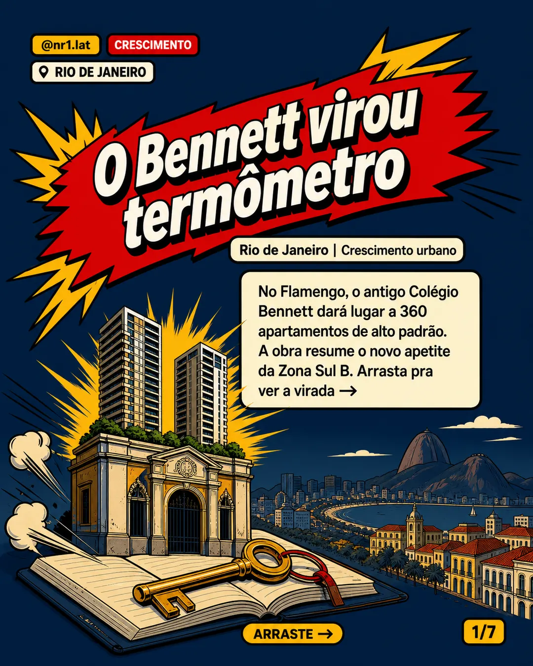 Bennett vira condomínio e expõe boom no Rio de Janeiro — imagem 1 de 7