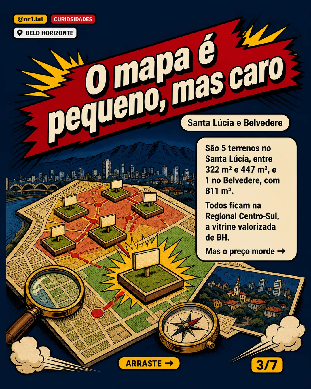 Belo Horizonte quer leiloar 6 lotes em bairros valorizados — imagem 3 de 7
