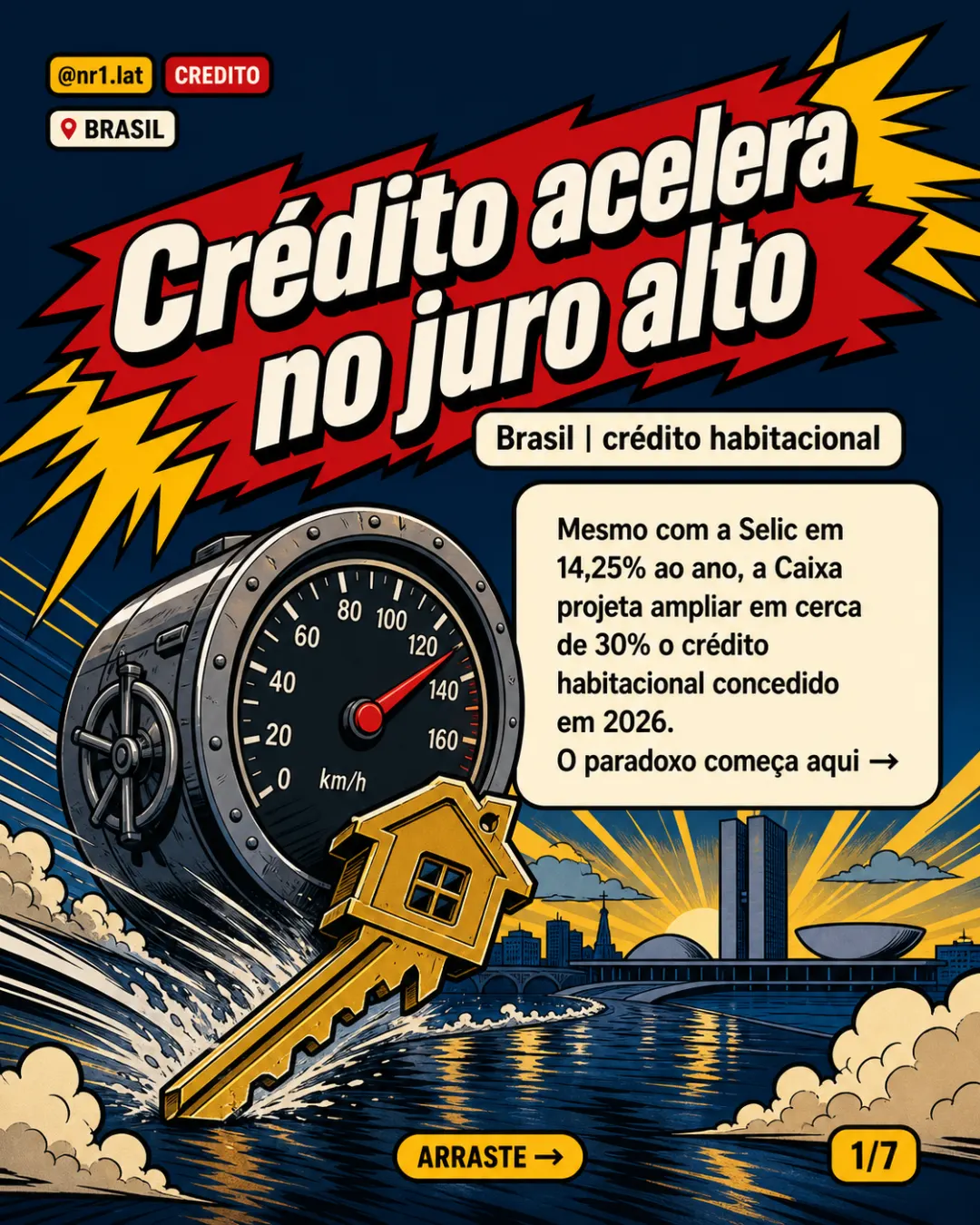 Caixa projeta alta de 30% no crédito imobiliário no Brasil — imagem 1 de 7