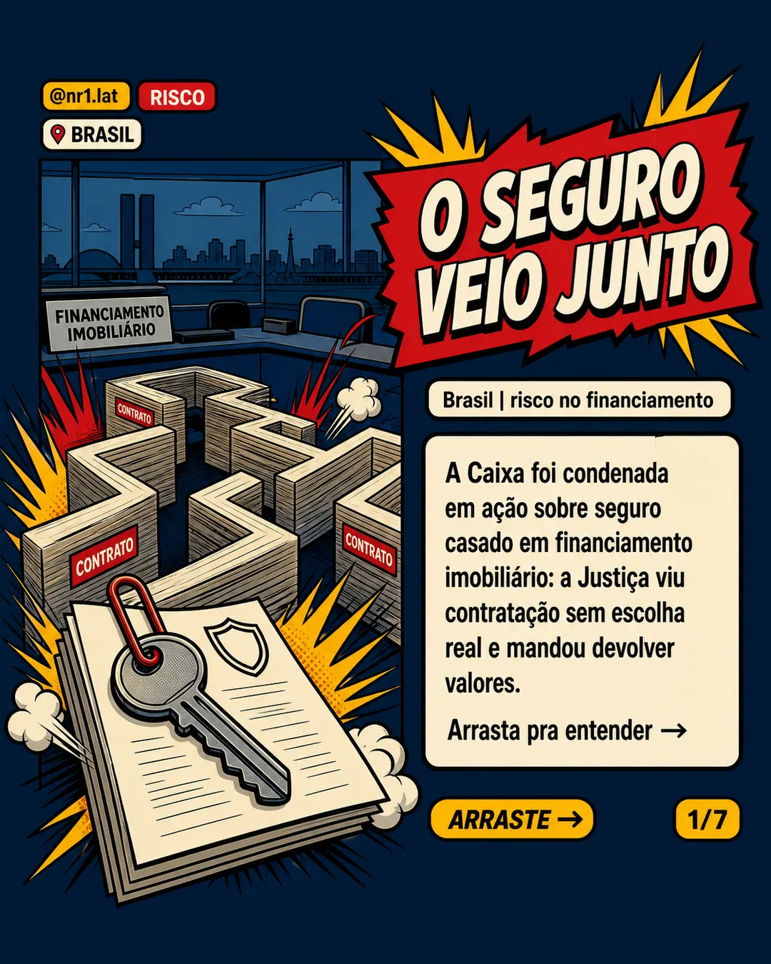 Caixa é condenada por seguro casado em imóvel no Brasil — imagem 1 de 7