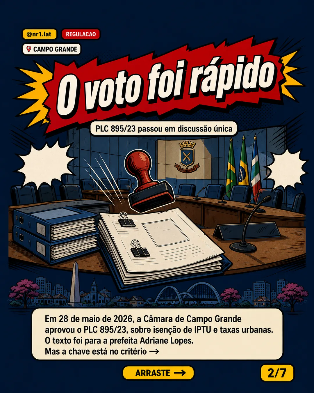 Campo Grande muda regra de isenção de IPTU após valorização — imagem 2 de 7