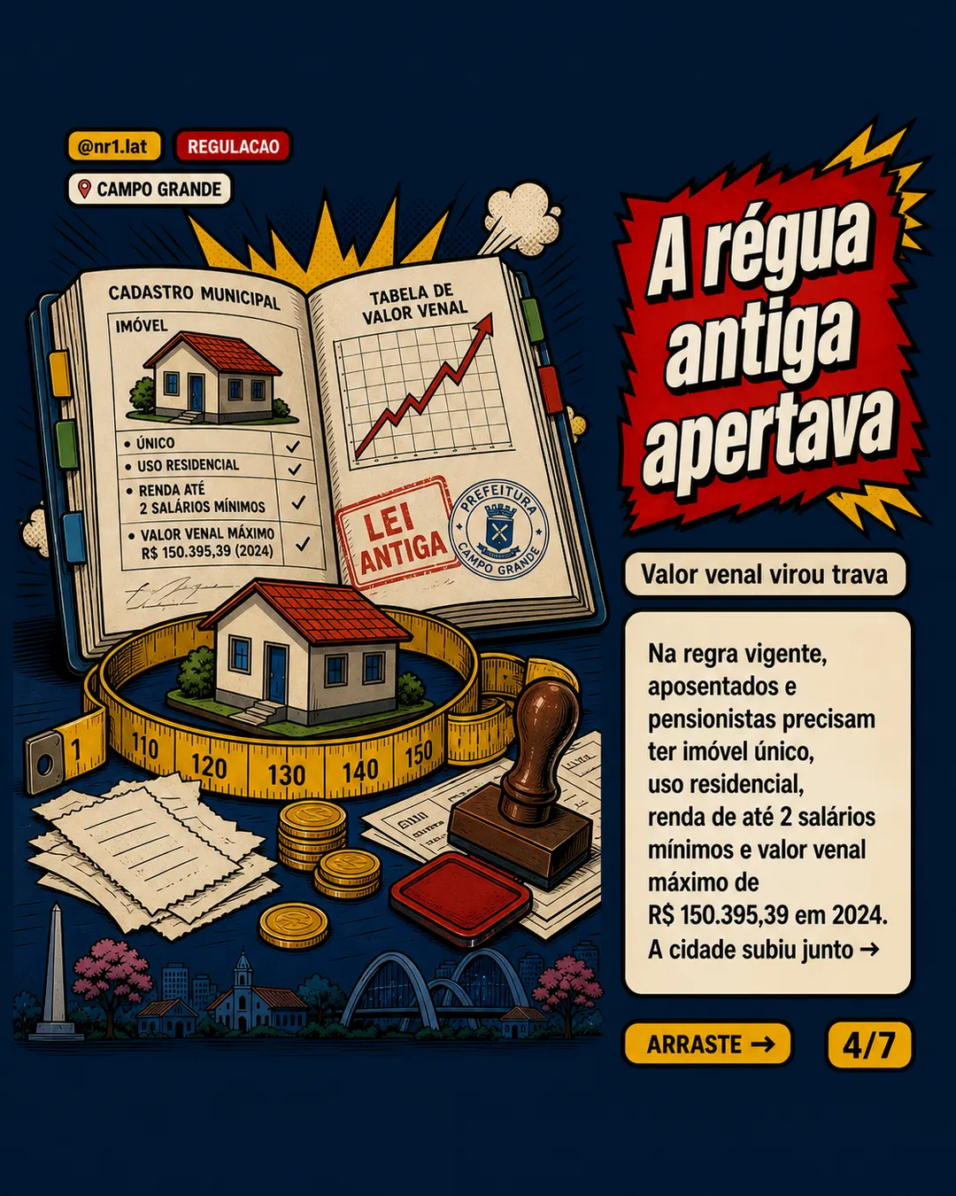 Campo Grande muda regra de isenção de IPTU após valorização — imagem 4 de 7