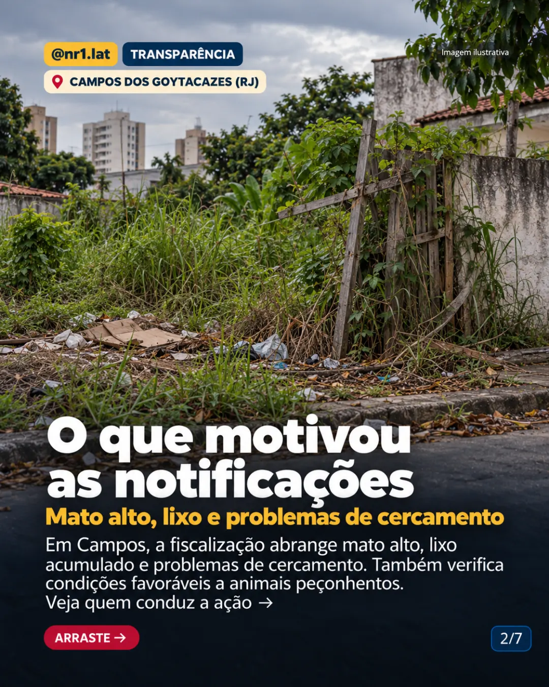 Campos dos Goytacazes (RJ): imóveis geram 1.126 notificações — imagem 2 de 7