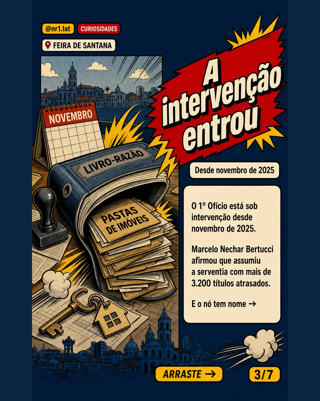 Cartório trava imóveis em Feira de Santana com 3,2 mil títulos atrasados — imagem 3 de 7