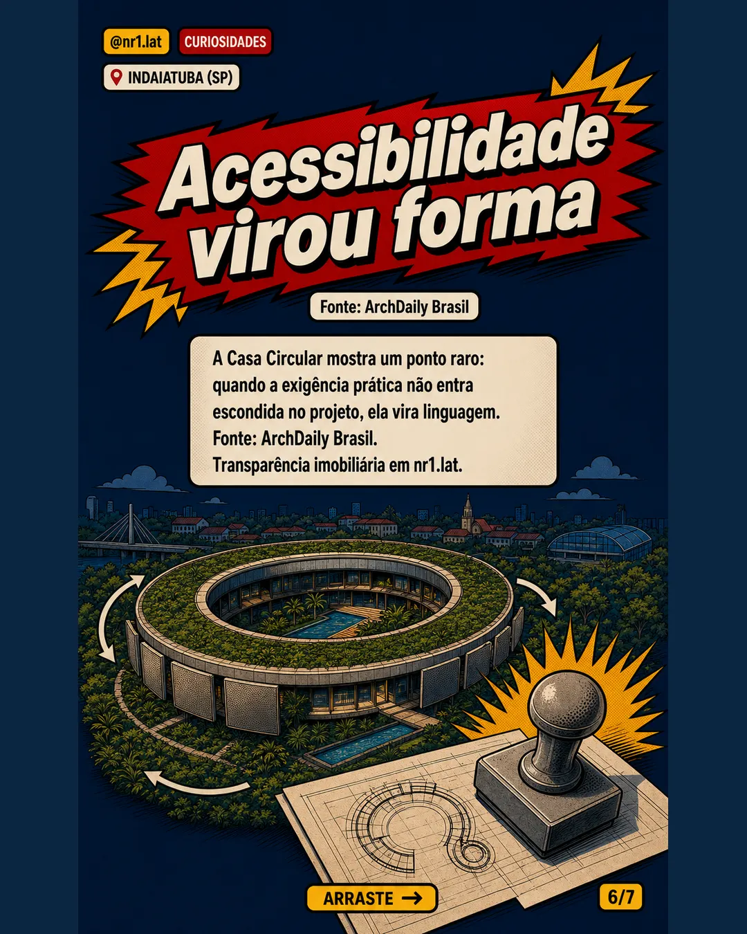 Casa Circular em Indaiatuba (SP) troca escadas por rampa — imagem 6 de 7