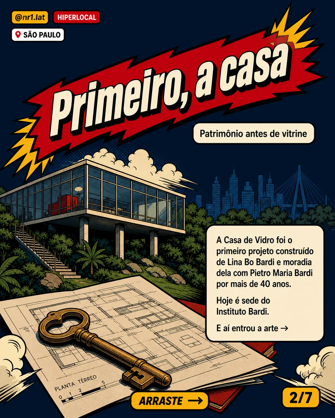 Casa de Vidro em São Paulo recebe Poetic Living até julho — imagem 2 de 7
