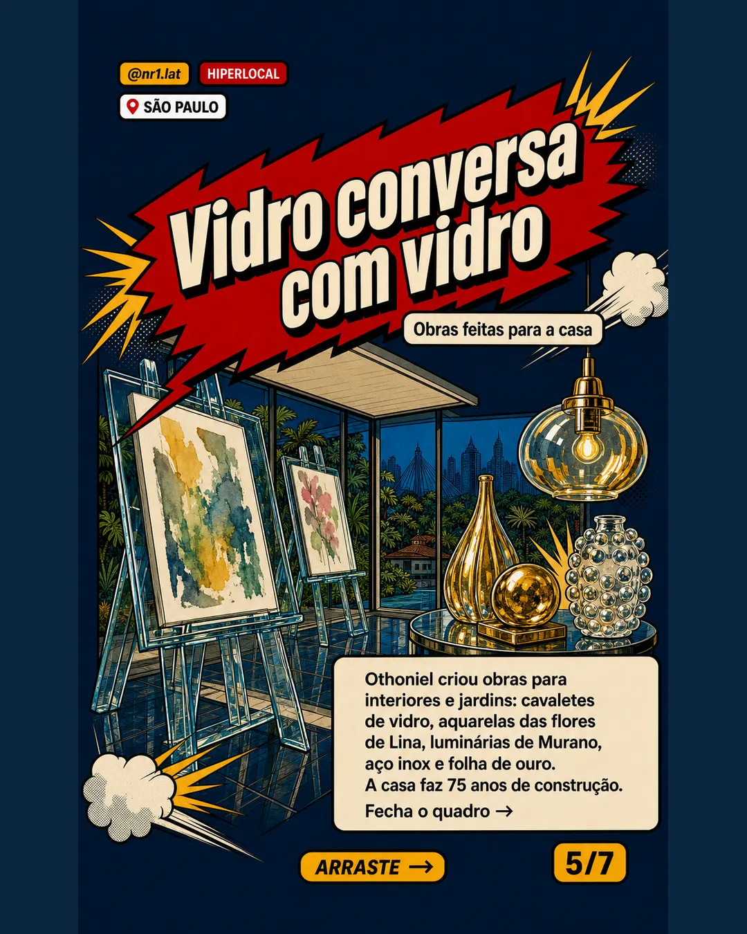 Casa de Vidro em São Paulo recebe Poetic Living até julho — imagem 5 de 7