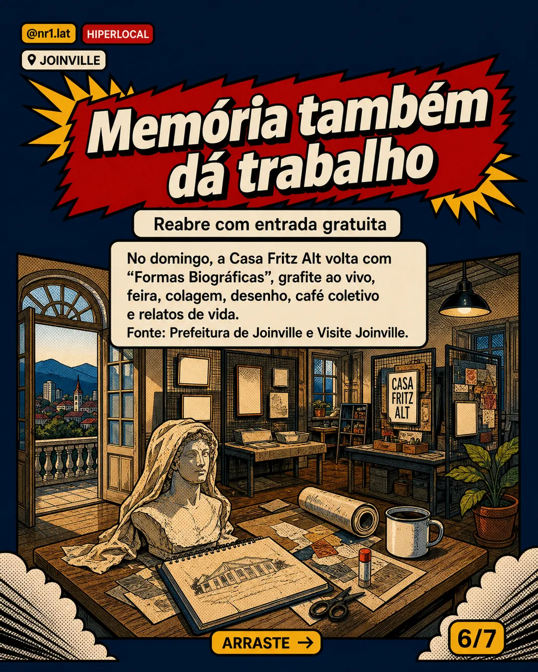 Casa Fritz Alt reabre em Joinville após incêndio — imagem 6 de 7