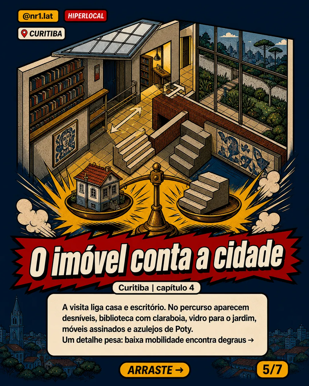 Casa de Jaime Lerner em Curitiba vira imóvel disputado — imagem 5 de 7