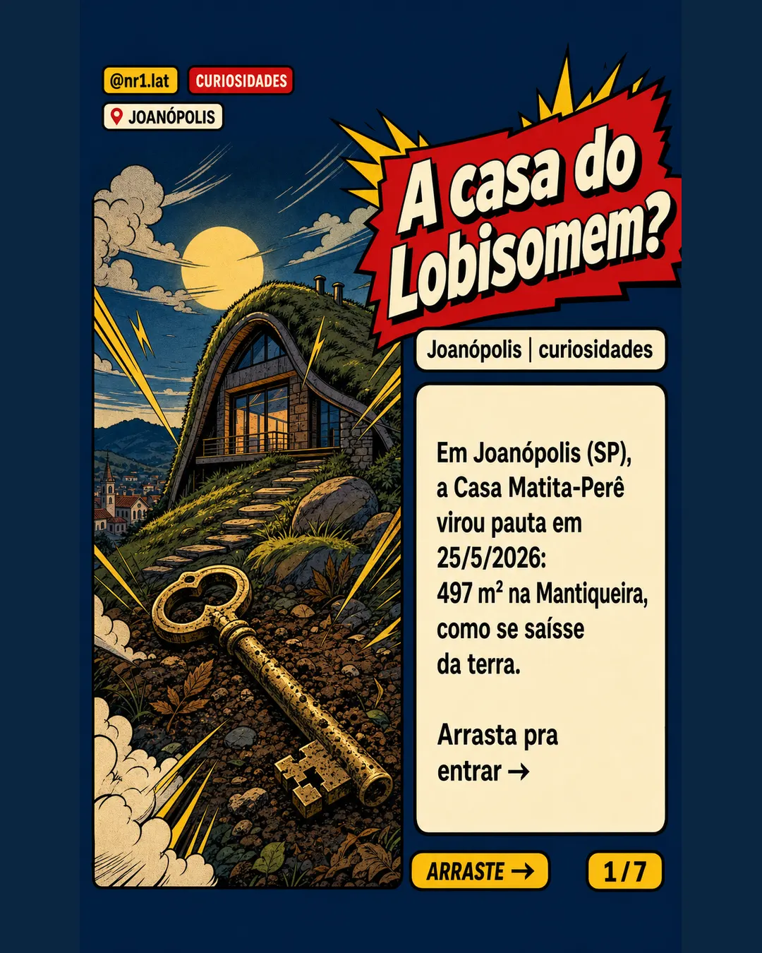 Casa de 497 m² em Joanópolis une imóveis e folclore — imagem 1 de 7