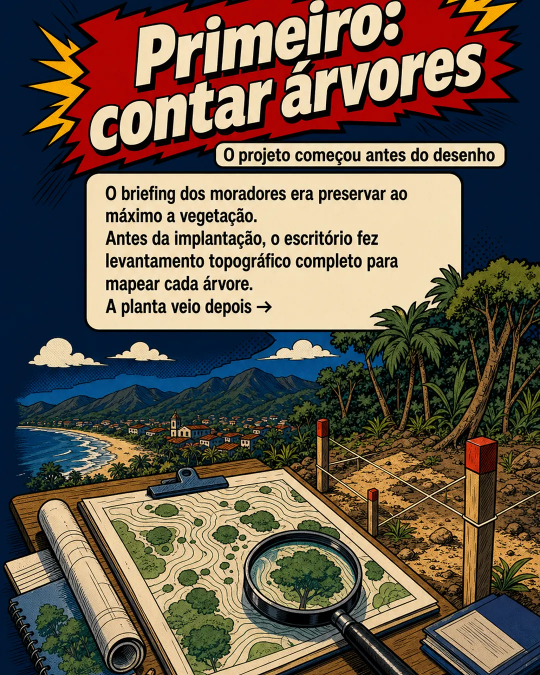 Casa em Maresias eleva 165 m² e preserva mata em lote de 1.200 m² — imagem 2 de 7