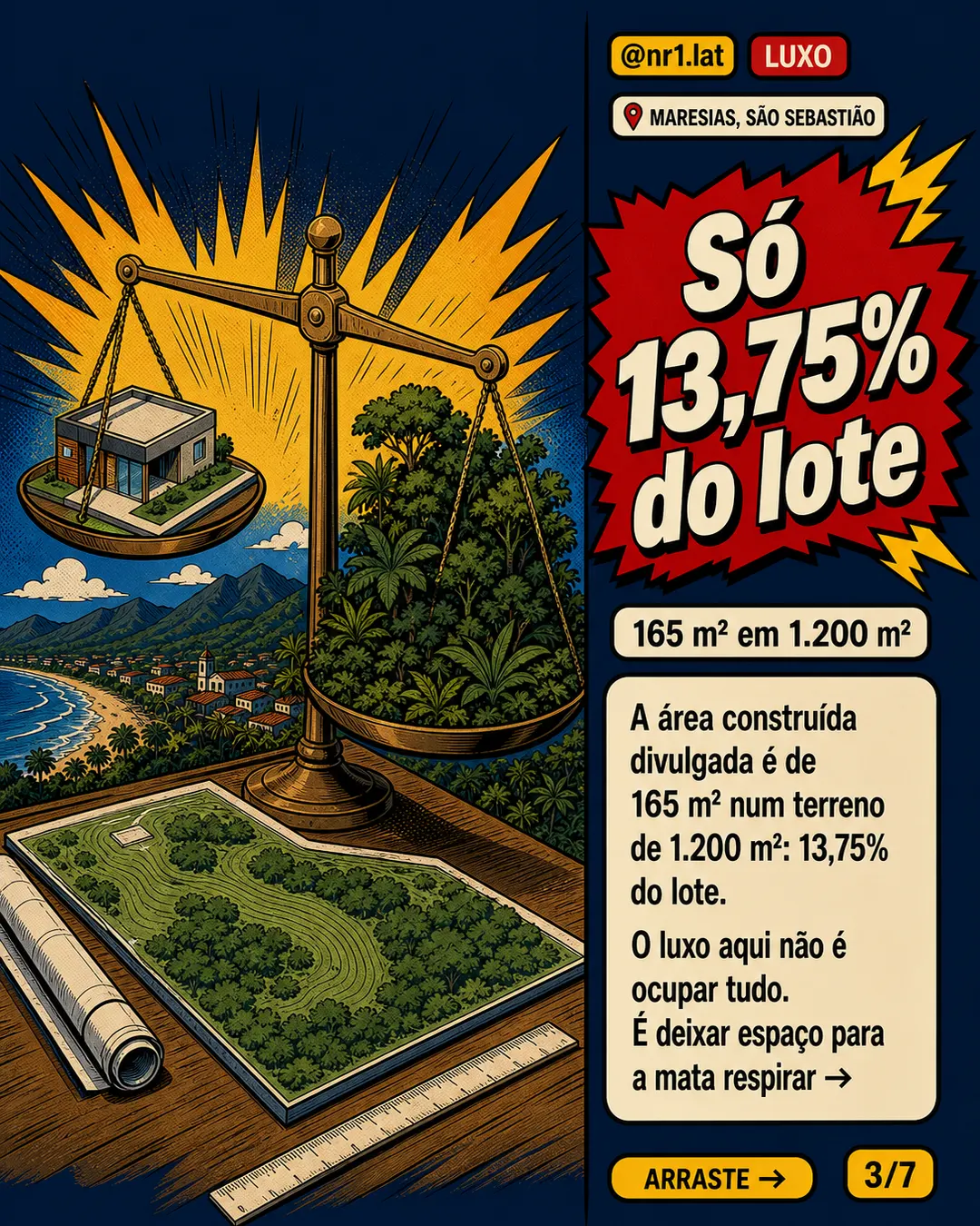 Casa em Maresias eleva 165 m² e preserva mata em lote de 1.200 m² — imagem 3 de 7