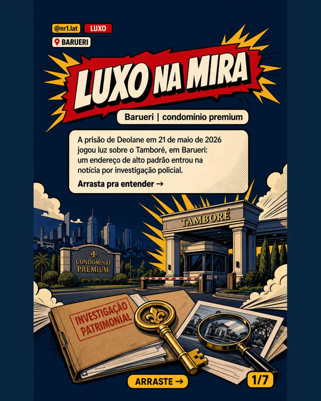Caso Deolane expõe luxo do Tamboré 1 em Barueri — imagem 1 de 7