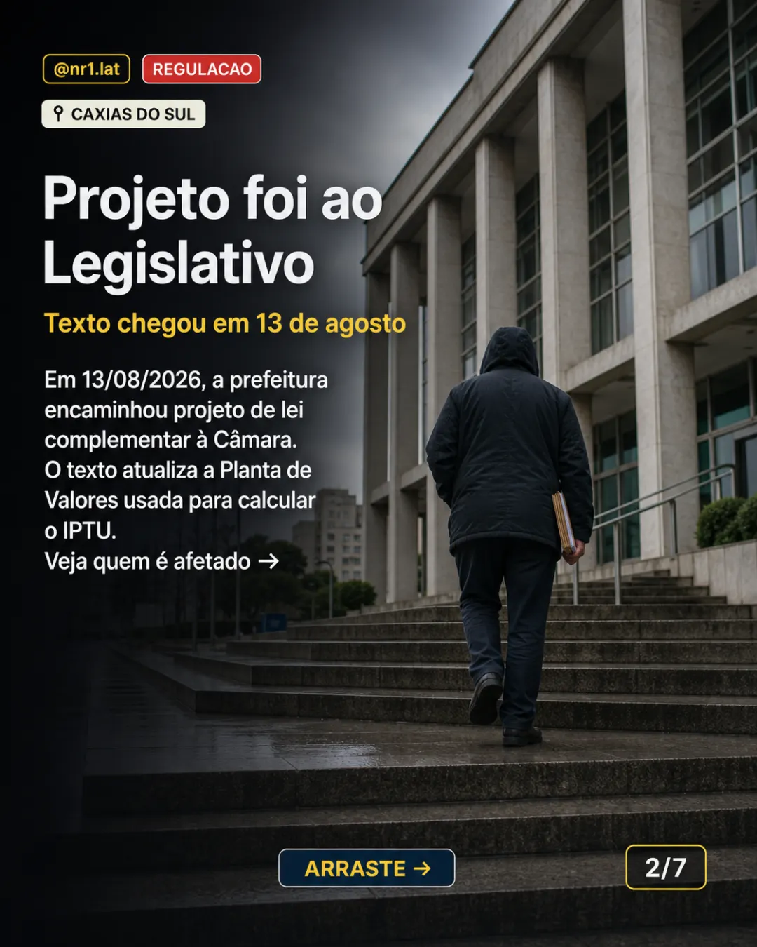 Caxias do Sul revê IPTU após 32 anos e limita alta anual — imagem 2 de 7