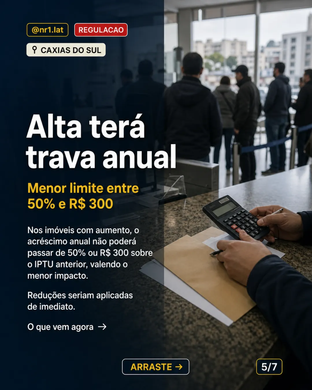 Caxias do Sul revê IPTU após 32 anos e limita alta anual — imagem 5 de 7