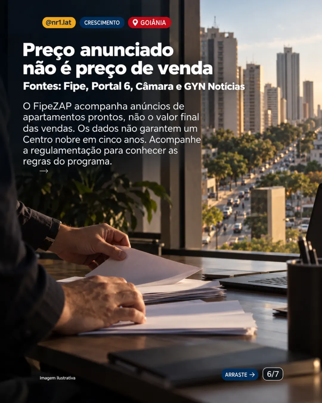 Imóveis no Centro de Goiânia sobem 43,9%, mas seguem entre mais baratos — imagem 6 de 7