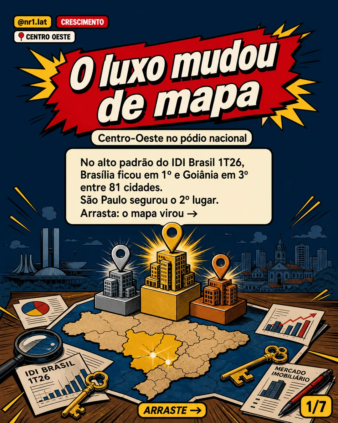 Centro-Oeste ocupa 2 pódios no alto padrão imobiliário — imagem 1 de 7