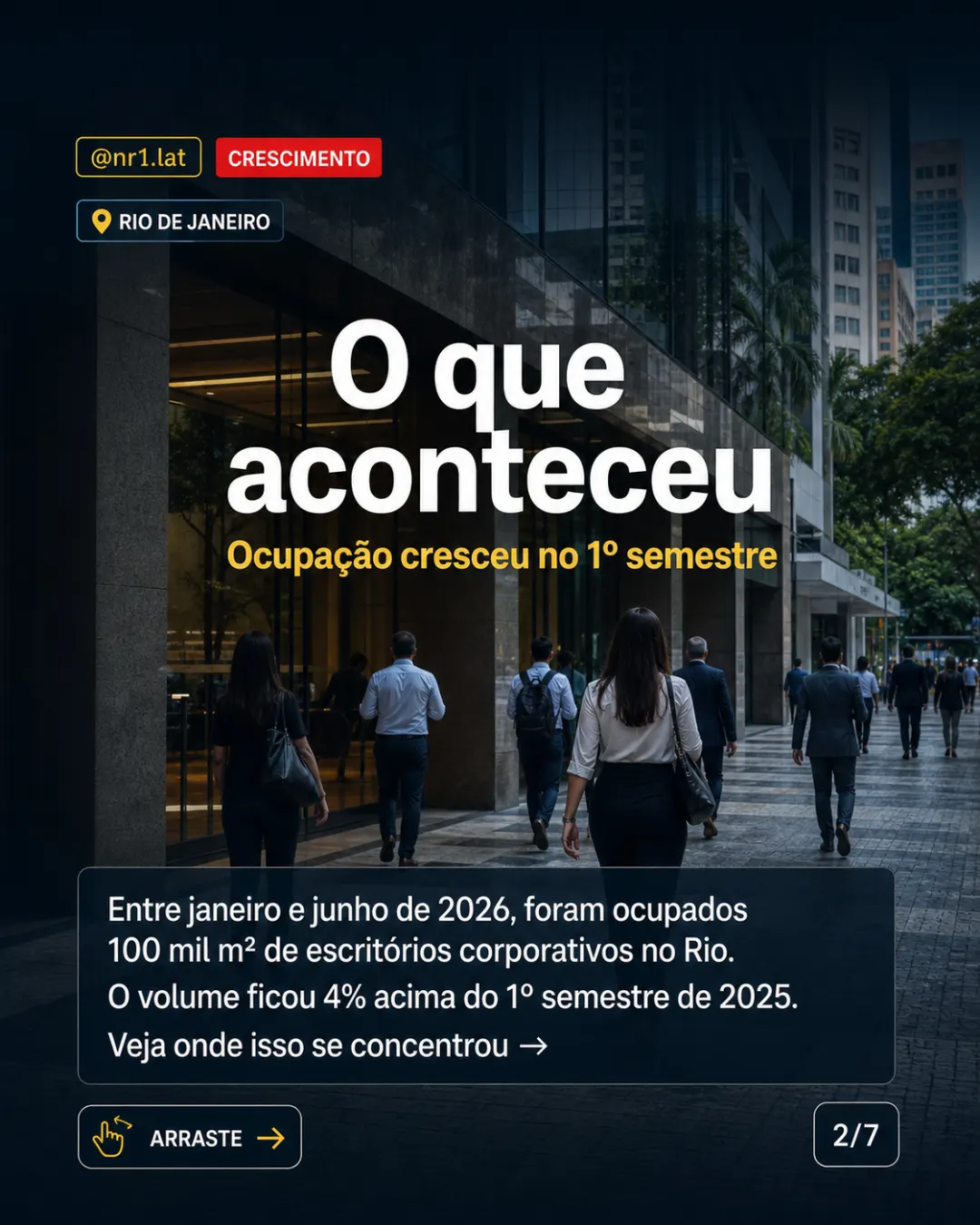 Centro do Rio captura 58% da ocupação corporativa — imagem 2 de 7