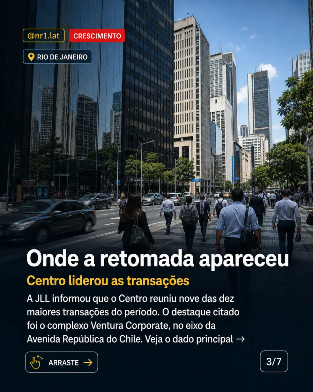 Centro do Rio captura 58% da ocupação corporativa — imagem 3 de 7