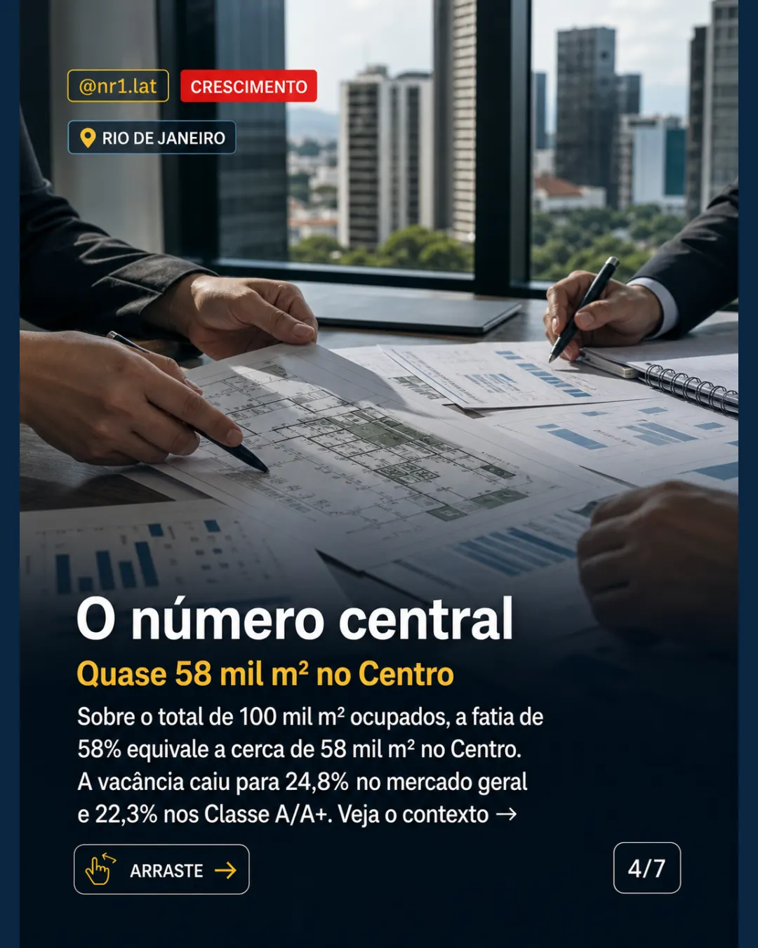 Centro do Rio captura 58% da ocupação corporativa — imagem 4 de 7