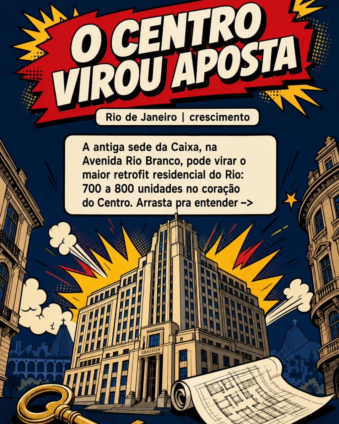Centro do Rio volta ao radar com retrofit de até 800 unidades — imagem 1 de 7