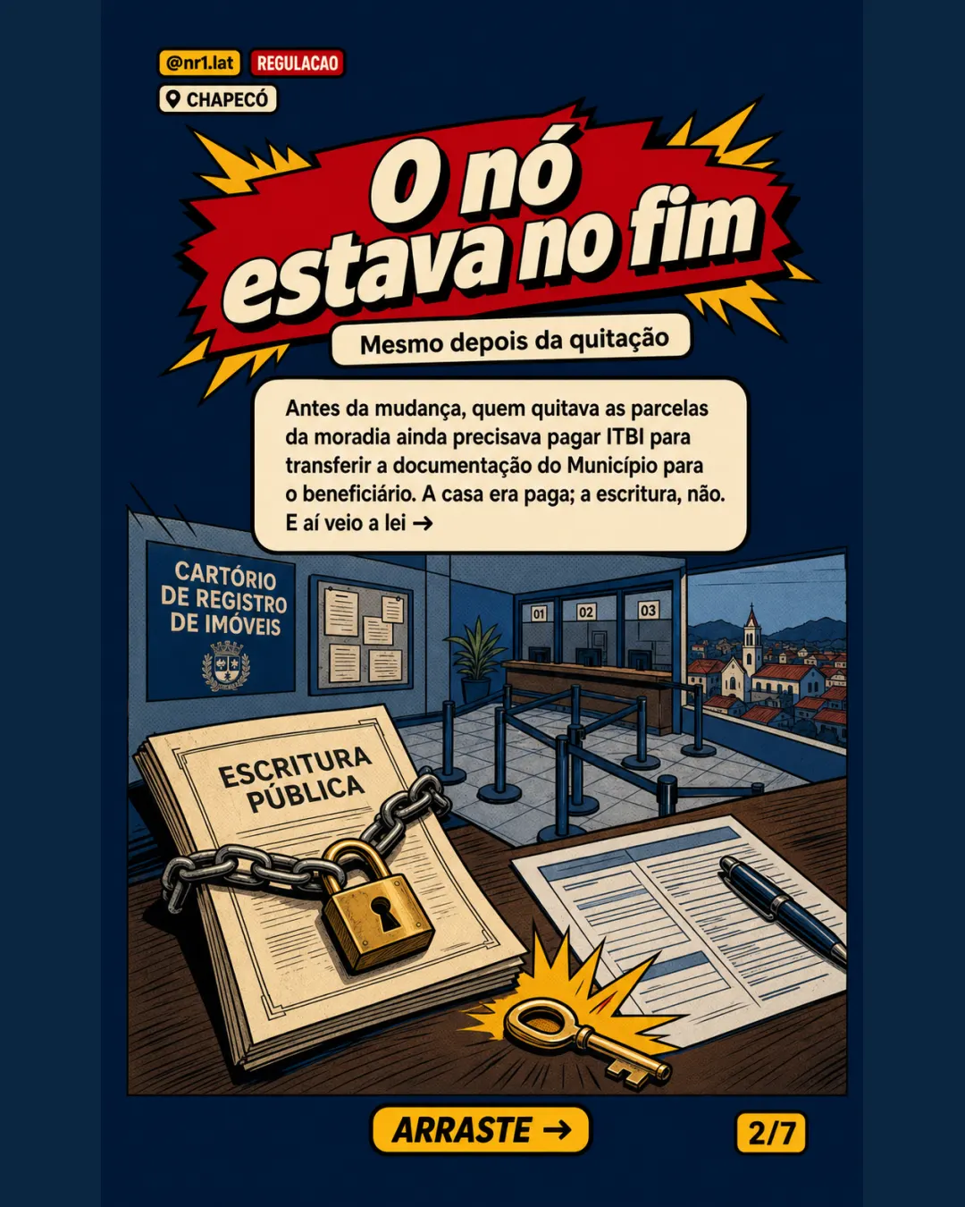 Chapecó zera ITBI para habitação popular quitada — imagem 2 de 7