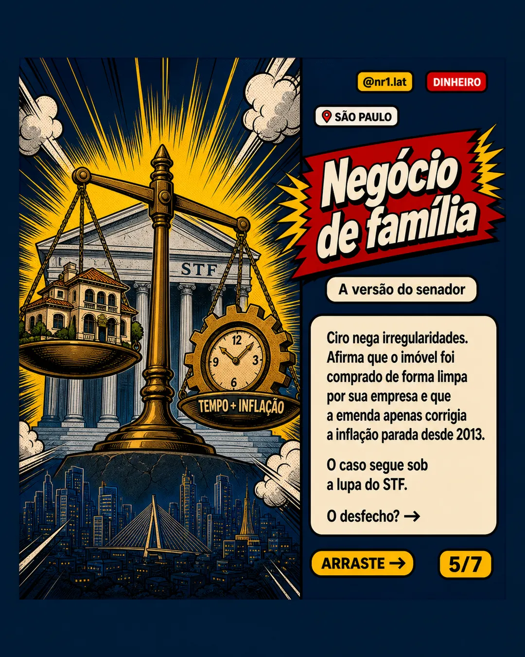 Ciro Nogueira troca triplex de R$ 22 mi por mansão em São Paulo — imagem 5 de 7