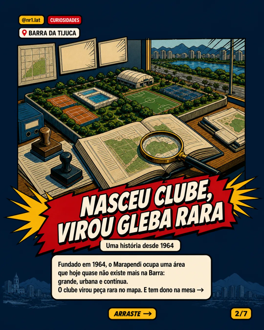 Terreno do Clube Marapendi trava mercado imobiliário na Barra — imagem 2 de 7