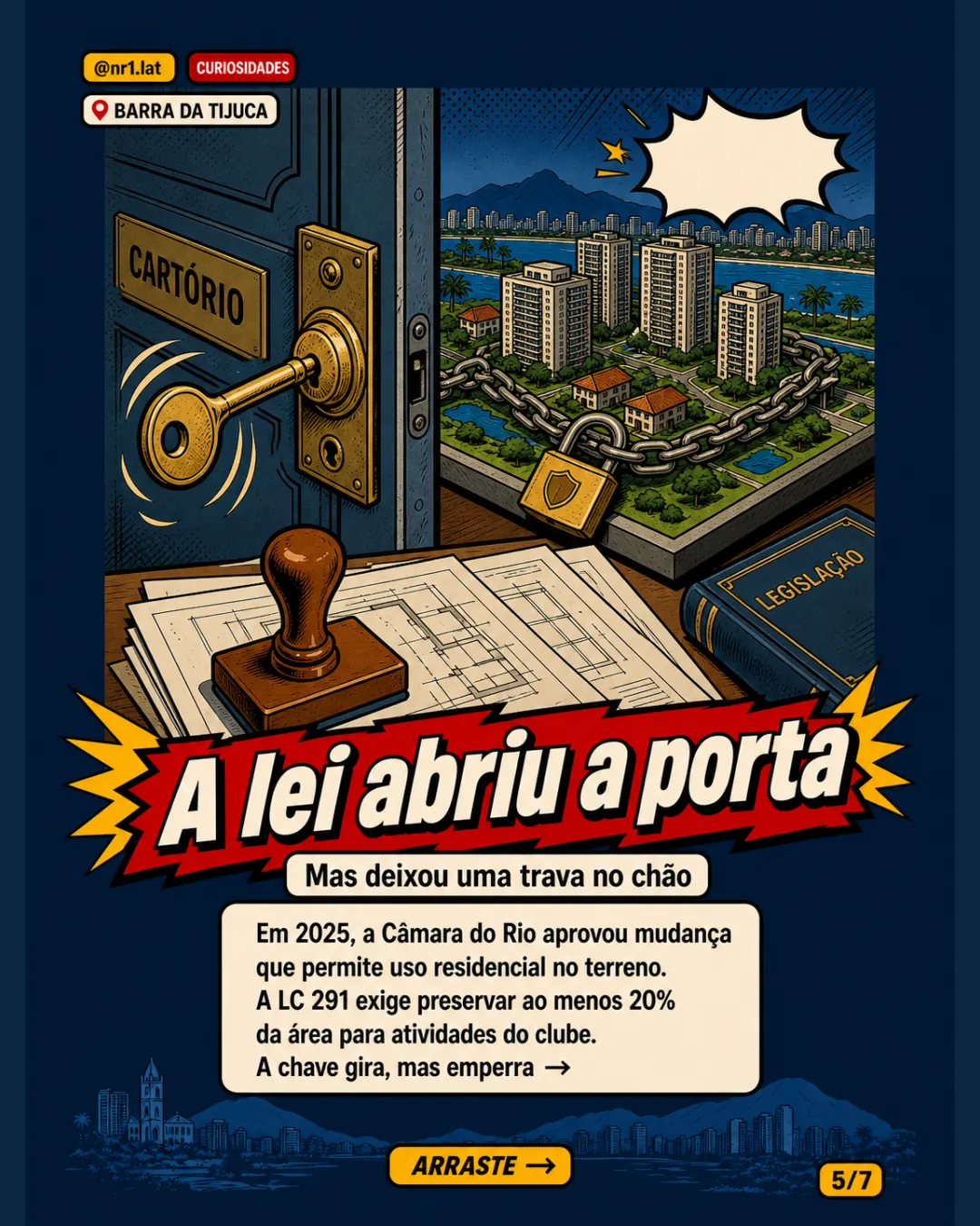 Terreno do Clube Marapendi trava mercado imobiliário na Barra — imagem 5 de 7