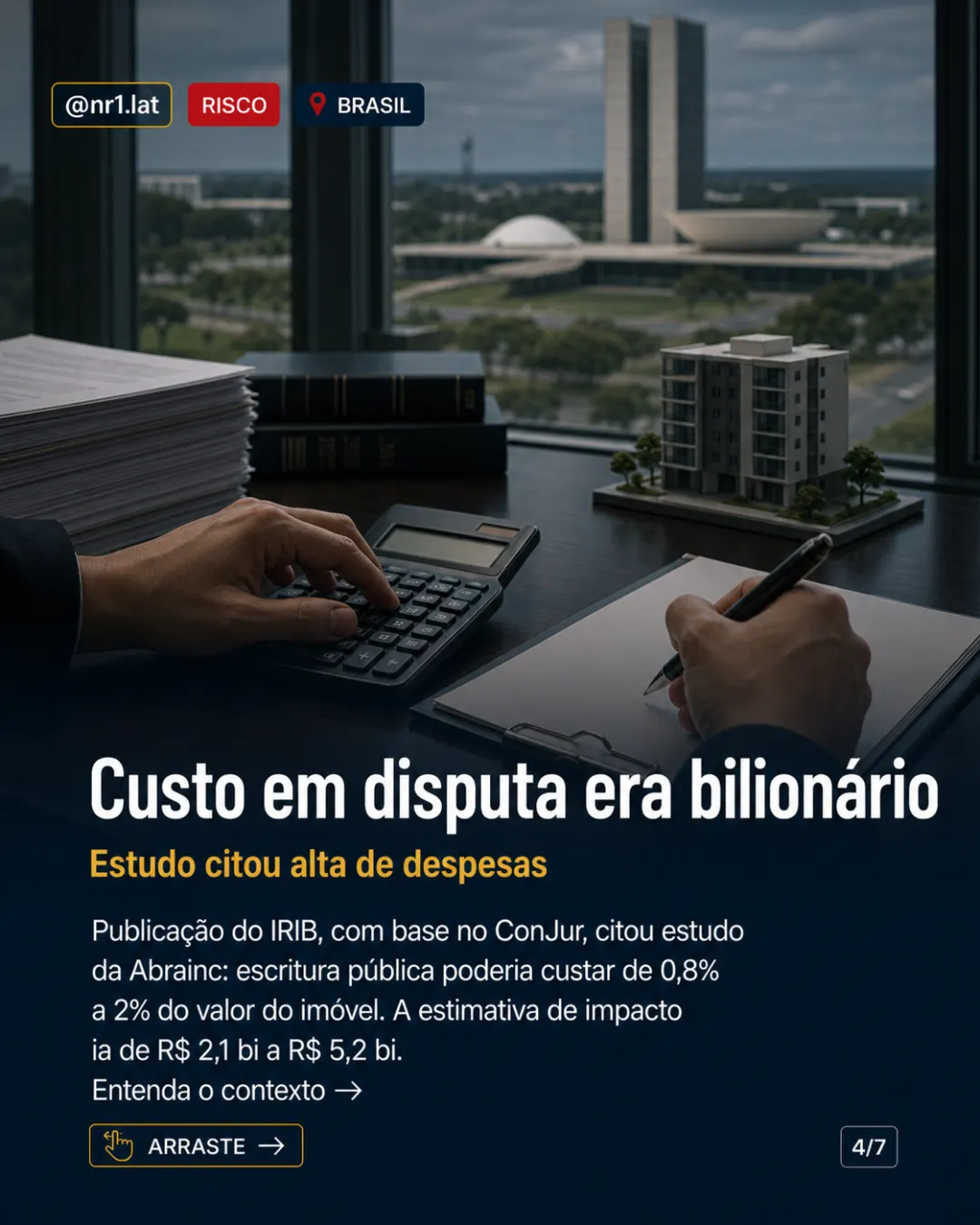 CNJ libera contrato particular em garantia de imóveis no Brasil — imagem 4 de 7