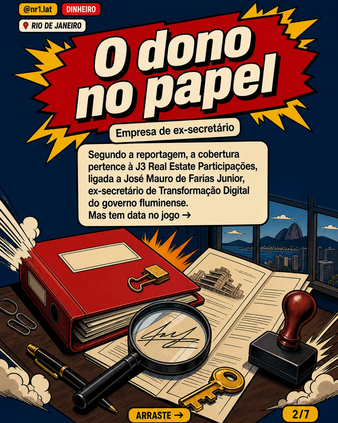 Cobertura de R$ 3,5 mi no Rio liga Castro a ex-secretário — imagem 2 de 7