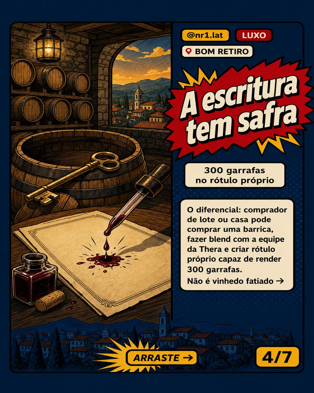 Condomínio-vinícola em Bom Retiro tem casas de até R$ 12 mi — imagem 4 de 7