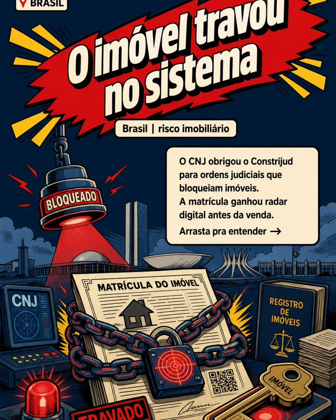 CNJ digitaliza bloqueios de imóveis e muda venda no Brasil — imagem 1 de 7