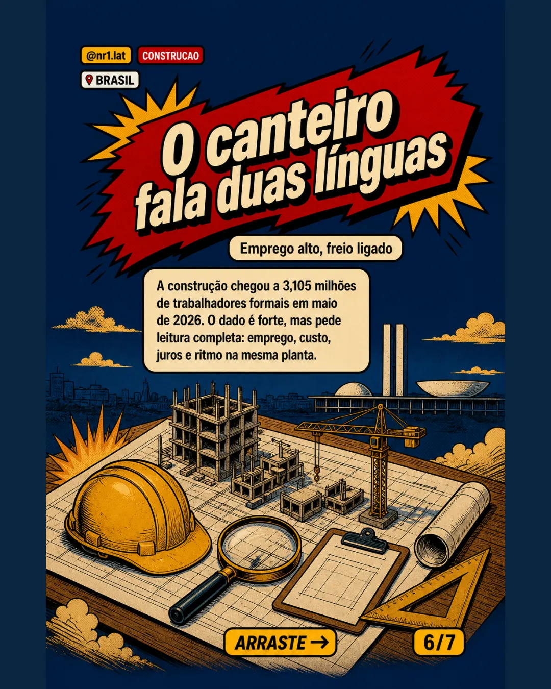 Construção cria 154 mil vagas no Brasil, mas maio perde fôlego — imagem 6 de 7