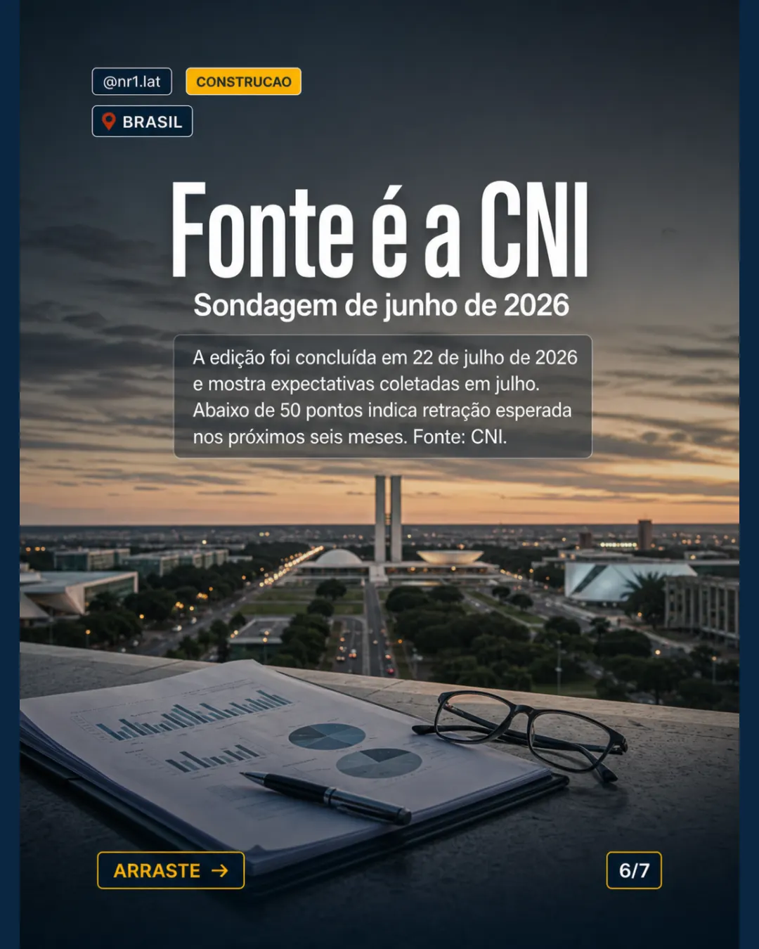 Construção no Brasil entra em pessimismo raro desde a pandemia — imagem 6 de 7