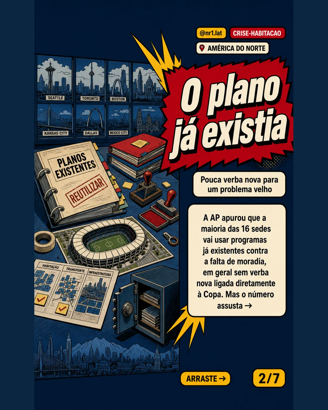 Copa expõe crise de moradia em sedes da América do Norte — imagem 2 de 7