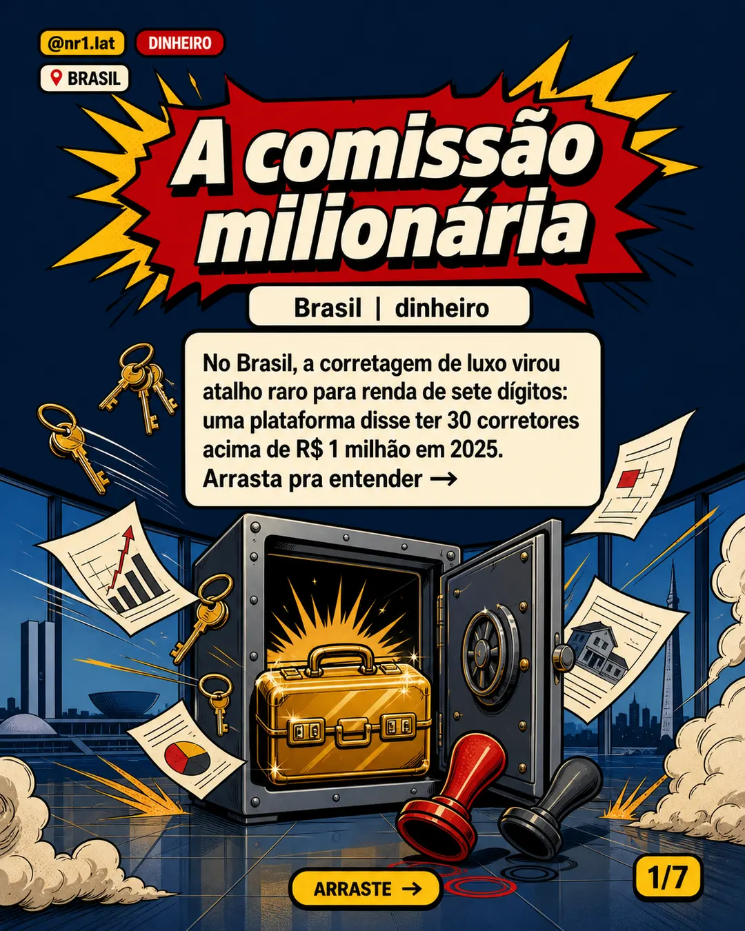 Corretagem de luxo no Brasil teve 30 acima de R$ 1 mi — imagem 1 de 7