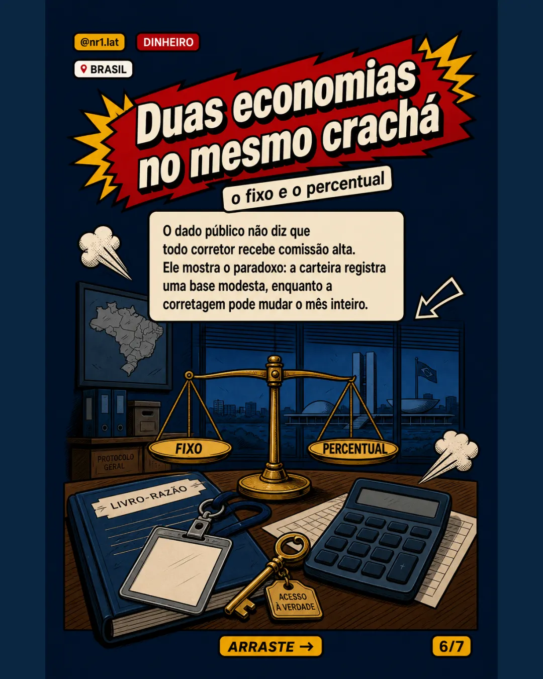 Corretor CLT ganha R$ 2,4 mil no Brasil; comissão muda a conta — imagem 6 de 7