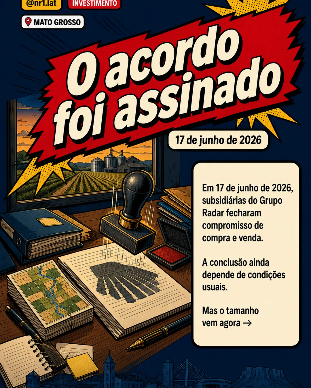 Cosan vende imóveis agrícolas em Mato Grosso por R$ 1,85 bi — imagem 2 de 7