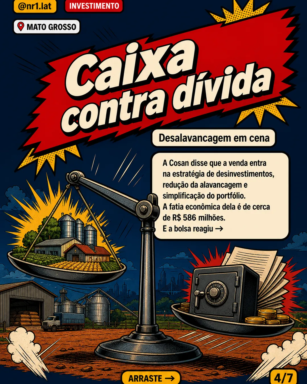Cosan vende imóveis agrícolas em Mato Grosso por R$ 1,85 bi — imagem 4 de 7