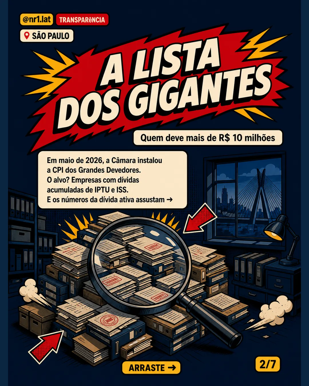 CPI mira R$ 150 bi de devedores em São Paulo — imagem 2 de 7