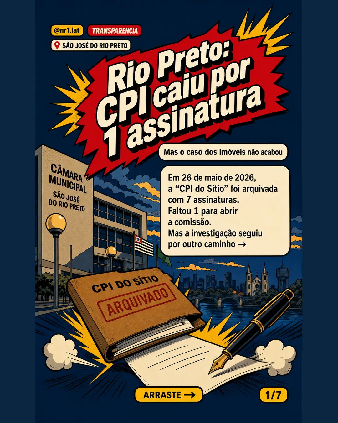 CPI do Sítio é arquivada em São José do Rio Preto — imagem 1 de 7